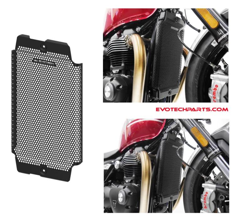 Triumph Speed Twin 900, Street Twin, Scrambler  Kühlerschutz von Evotech Performance